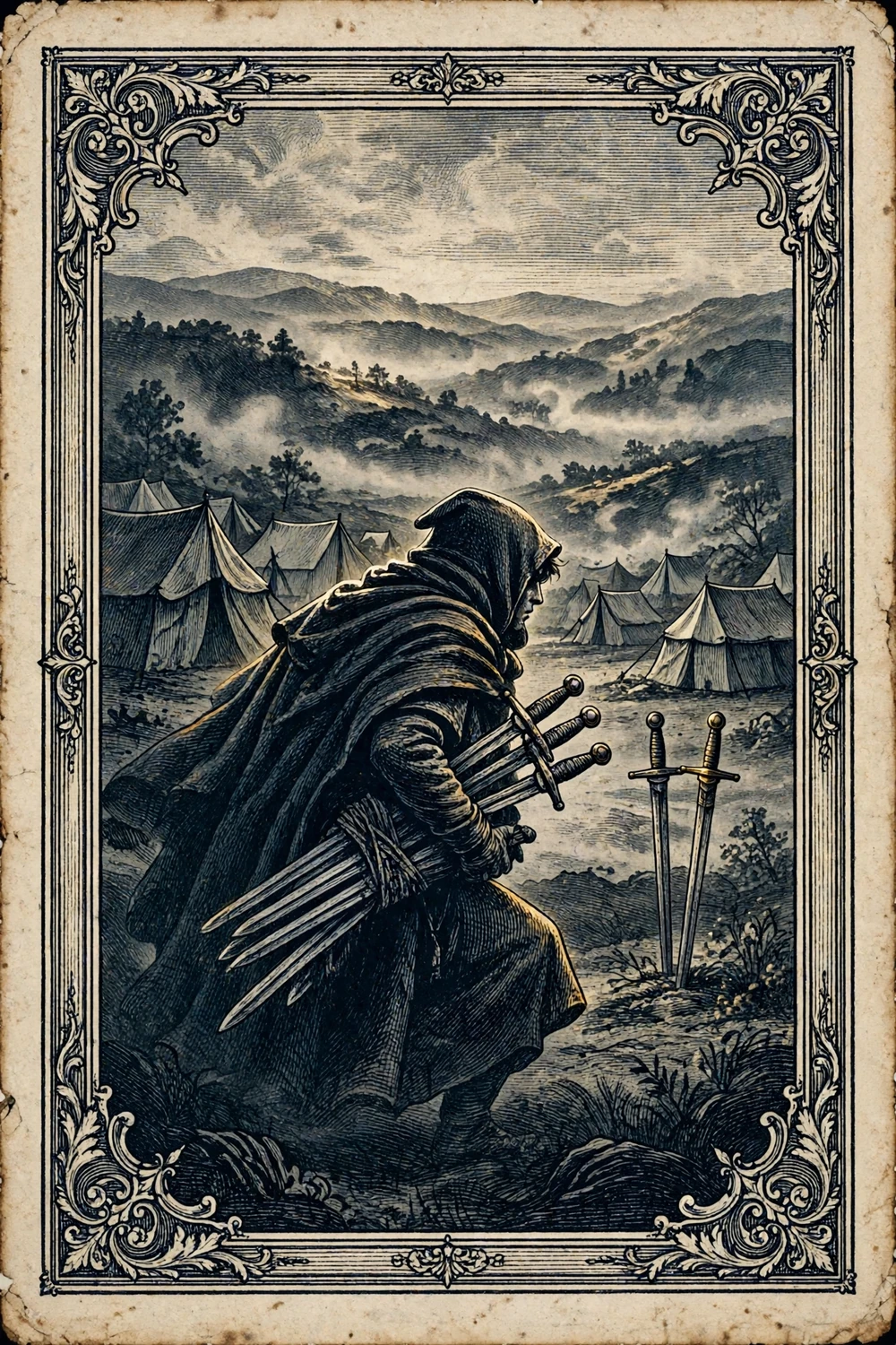 Tarot: Kılıç Sekiz