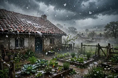 Rüyada Dolu Yağdığını Görmek